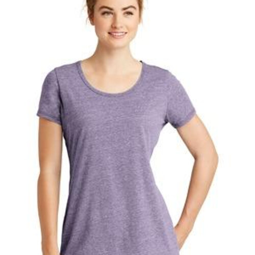 Ladies Tri Blend Performance Scoop Tee Thumbnail