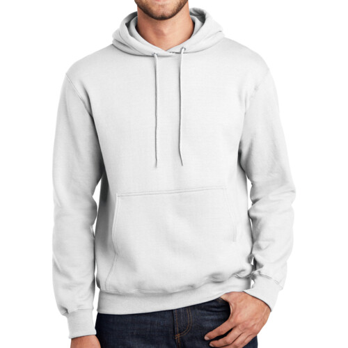 Pullover Hooded Sweatshirt - 4 Small, 2 Medium (WHITE) Thumbnail